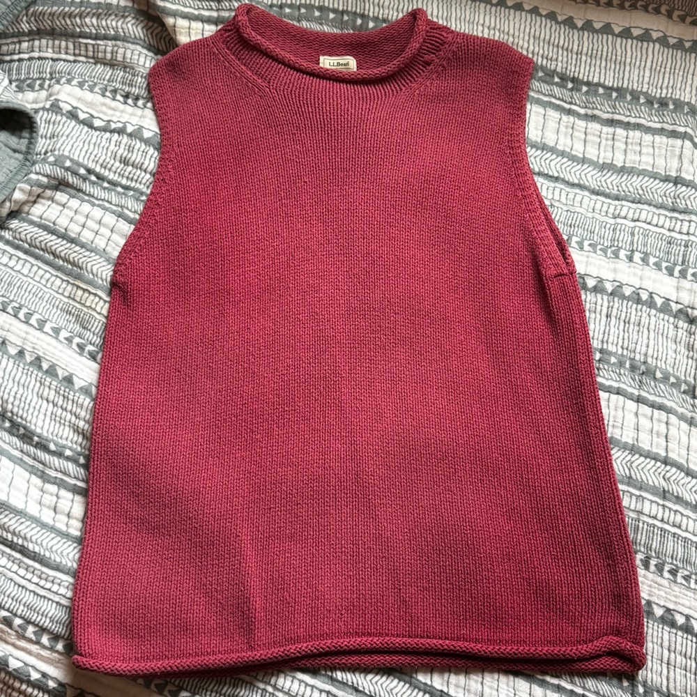 L.L. Bean Women's Knit Top in Dusty Rose